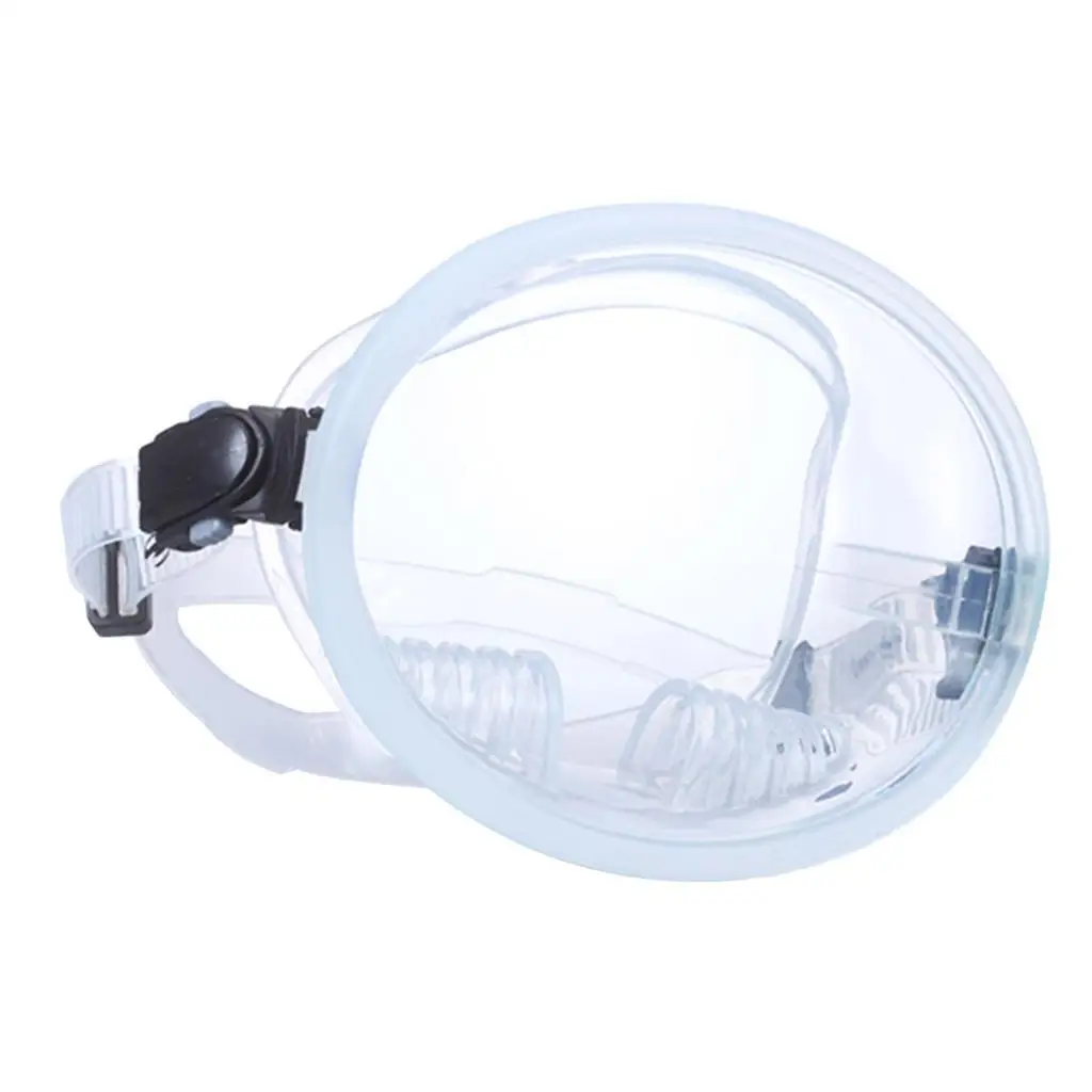 

Adult Scuba Diving Full Face Mask Anti-Fog Snorkeling Goggles Clear