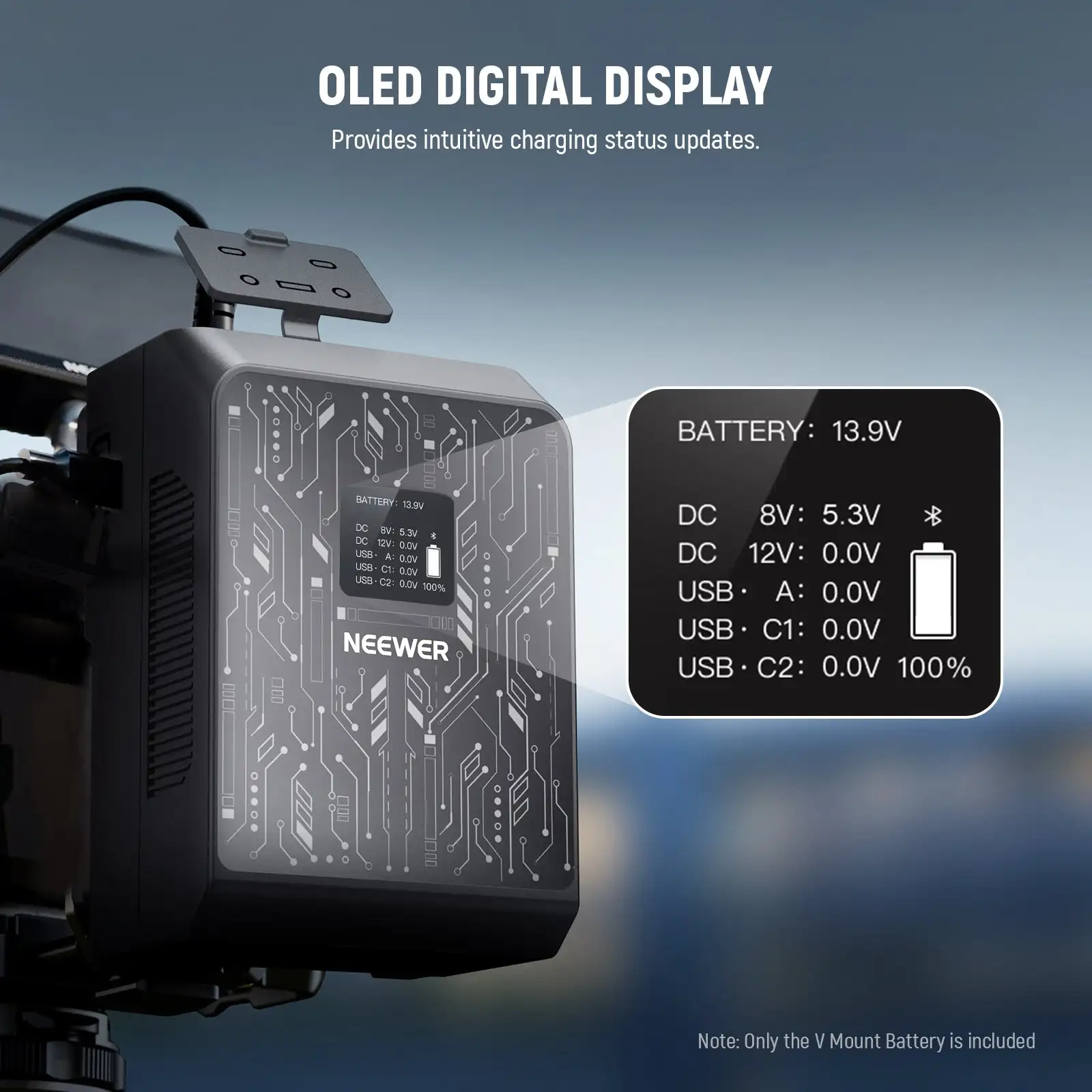 NEEWER ミニVマウントバッテリー 6800mAh 99Wh Amazon.com : Neewer Mini V Mount Battery 6800mAh 99Wh 14.5V