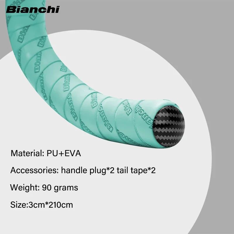 Ultralight Road Bicycle Handlebar Tape PU Non-Slip Shock Absorbing Belt 1 Pair Wear-Esistant Road Bike Tape Cycling Accessories bike handlebar tape bike accessory