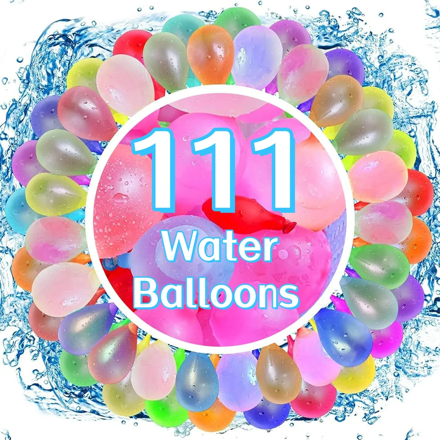 בלוני מים עם סגירה עצמית מהירה, משחקי חצר בלון מים, צעצועי מילוי מהירים של בלוני מים משחקים לחוץ