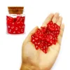 Bescon Standard Sized Transparent Red D4 Dice 20pcs Healing Potion Bottle, 20pcs D4 Health Potion Dungeons and Dragons Accessory 4