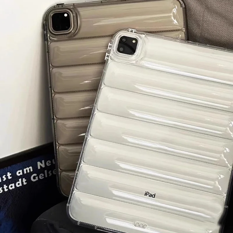 

Прозрачный мягкий чехол для iPad 10th 10,9 Air 5 4 10,2 Air 3 Pro 10,5 9,7 Pro 12,9 11 Mini 6 5 4, прозрачная защитная задняя крышка