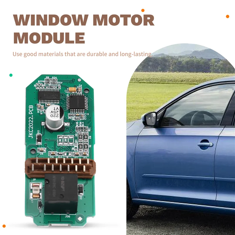 VW SKODA Rapid Ameo Polo/Derby/Vento-IND Ibiza/ST (SEAT) 용 자동차 창 모터 모듈 앞 좌측