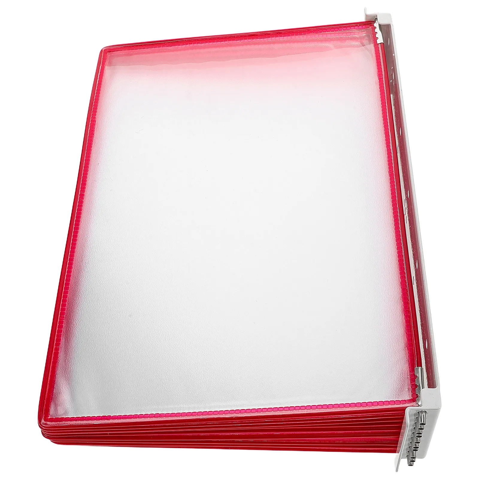 벽걸이형 A4 문서 정리함 10페이지 플립 랙 중요한 서류를 위한 세련된 미니멀리스트 사무실 파일 홀더 벽걸이형 보관함