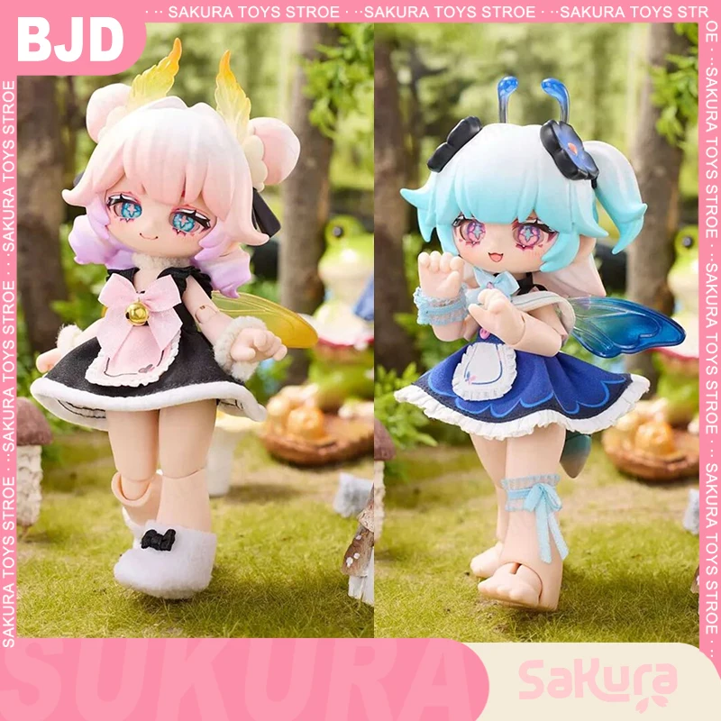 

Экшн-фигурка Kukaka OB11 1/12 BJD, игрушки в виде насекомых, кафе, серия загадочная коробка, Милая модель, детские игрушки в подарок