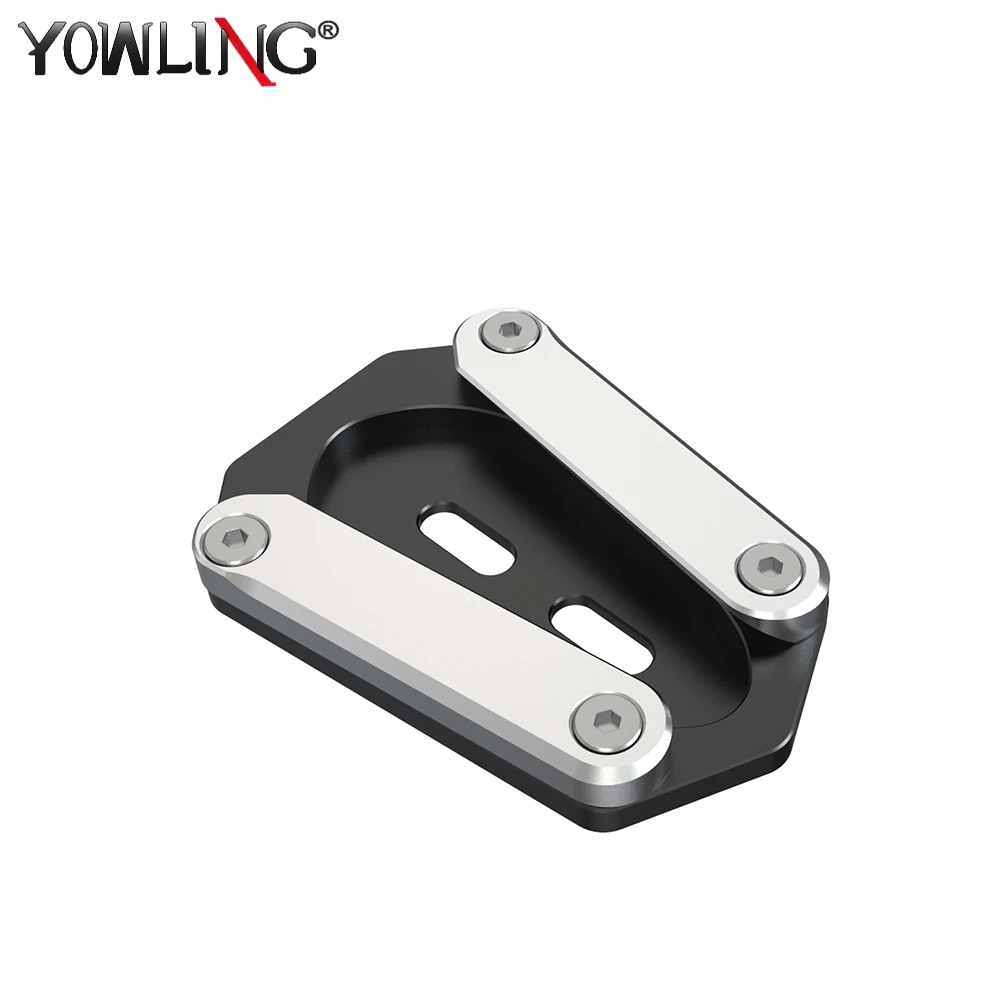 Motorcycle Kickstand Extender Motorcycle Kickstand Pad For BAJAJ DOMINAR250 DOMINAR400 Motorcycle DOMINAR 250 400 Kickstand Enlarger Side Stand Extension Pad Plate