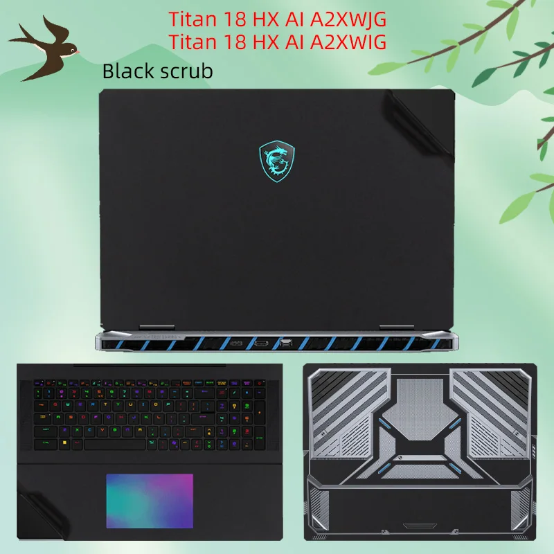 18인치 MSI Titan 18 HX AI A2XWJG A2XWIG 노트북 쉘 보호 필름, 컴퓨터 본체 뷰티 스티커에 적합합니다.