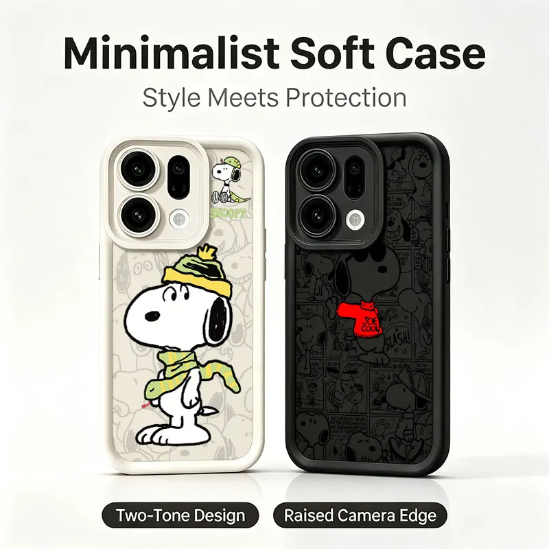 Cute Cartoon S-Snoopys Shockproof Phone Case