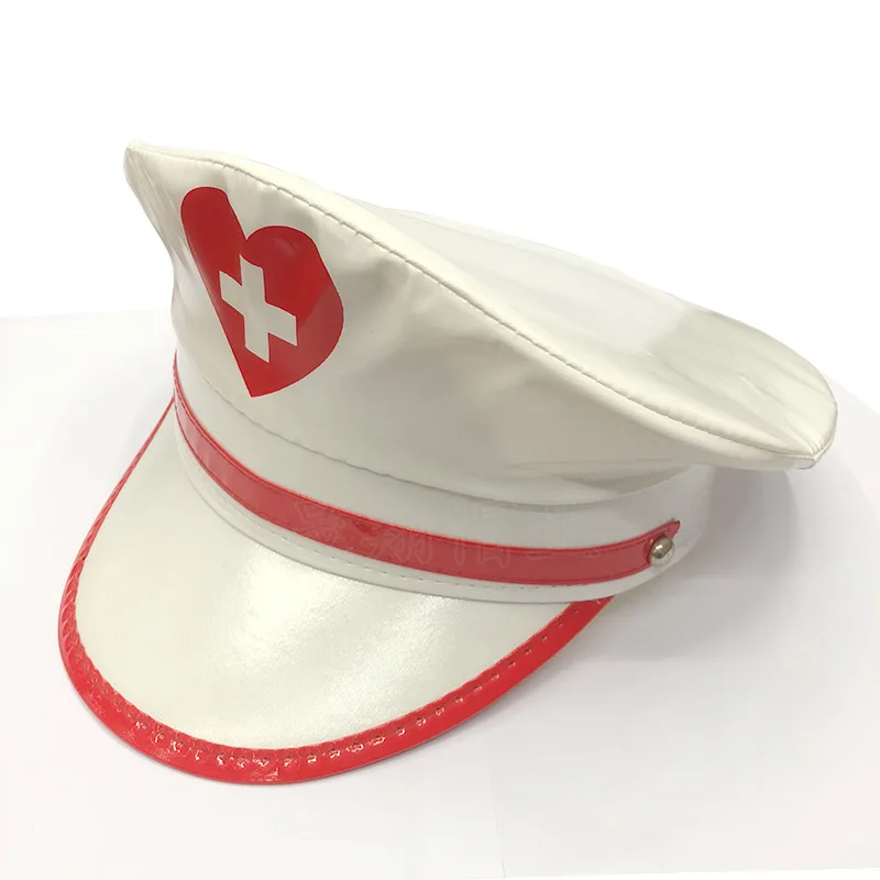 Red Cross Doctors Nurses Hats for Carnival Christmas Party Cosplay