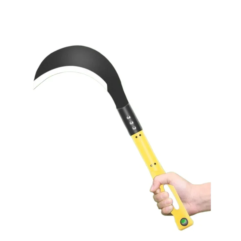 ~Outdoor Agricultural Weeding Mower Stainless Steel Garden Harvesting Sickle Manganese Steel Thickened
