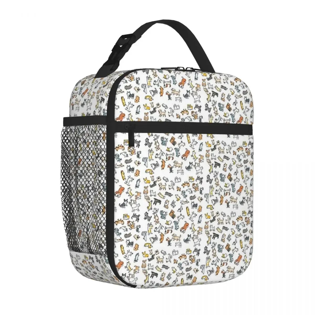 

Poodle Animal Dog Lover Insulated Lunch Bags Thermal Bag Lunch Boxes Cooler Lunch Box Picnic Food Tote Bags for Woman Kids