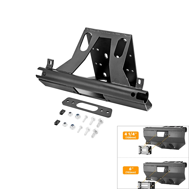 UTV Accessories Winch Mount Bracket Kit Good Quality Solid Steel For Can-Am Maverick X3 900/Turbo R/MAX X /DS/ MR/RS