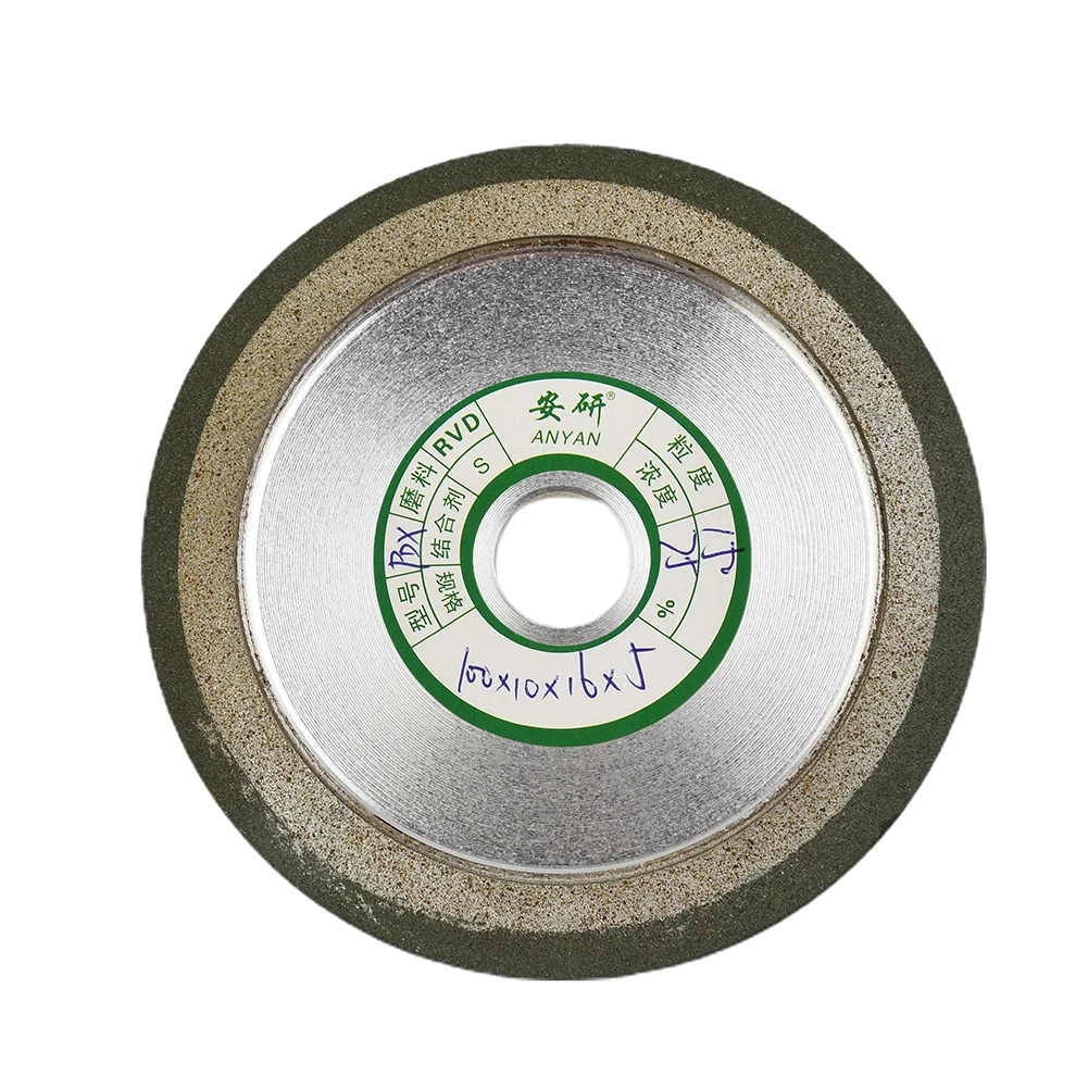 

150 Grit Grinding wheel 100mm For Carbide Metal Alloy 4'' 4 inch Widen Hypotenuse Sharpener Supplies