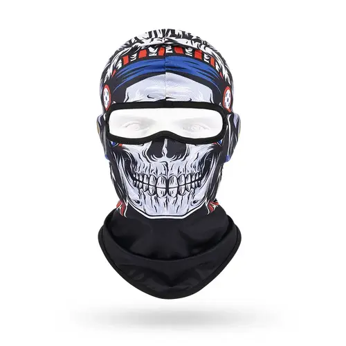 Dry Quick Sunscreen Balaclava Men Cycling Head Cover Outdoor Skull Mask Breathable Elastic Biker Full Face Mask Headgear Cap - Image 16