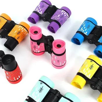 4X30mm Kids Binocular Telescope Children Educational Learning Telescope Bird Watching Folding Optics Telescope 2
