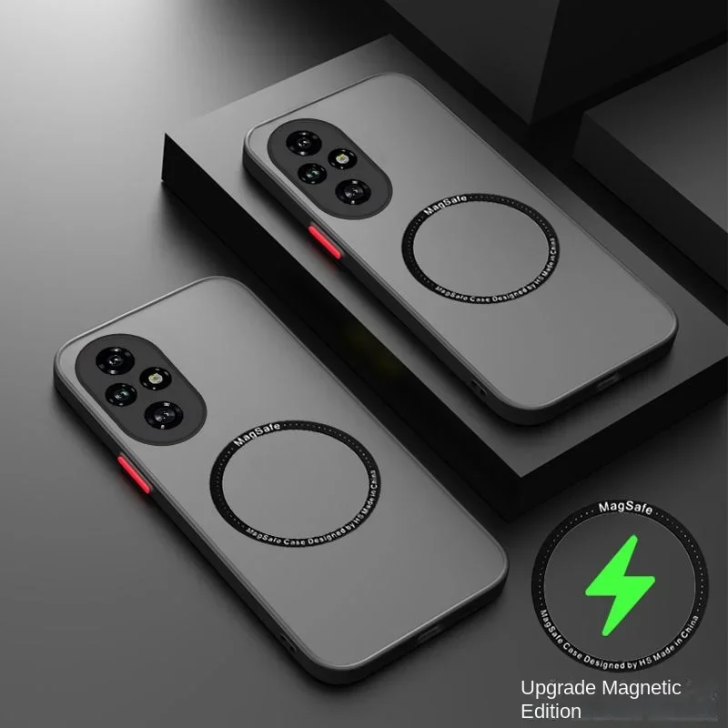 For Honor200 Phone Case Lens Protective ring for magsafe magnetic wireless charge Cover phone waterproof case iphone case magnetic wireless charging case phone case magnetic case camera lens protector case magsafe case camera protector case phone protector cover camera lens case leather phone case ipod cover case