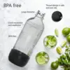 1L Soda Carbonating PET Bottle Black and White Color Best for Bottled Drink 4