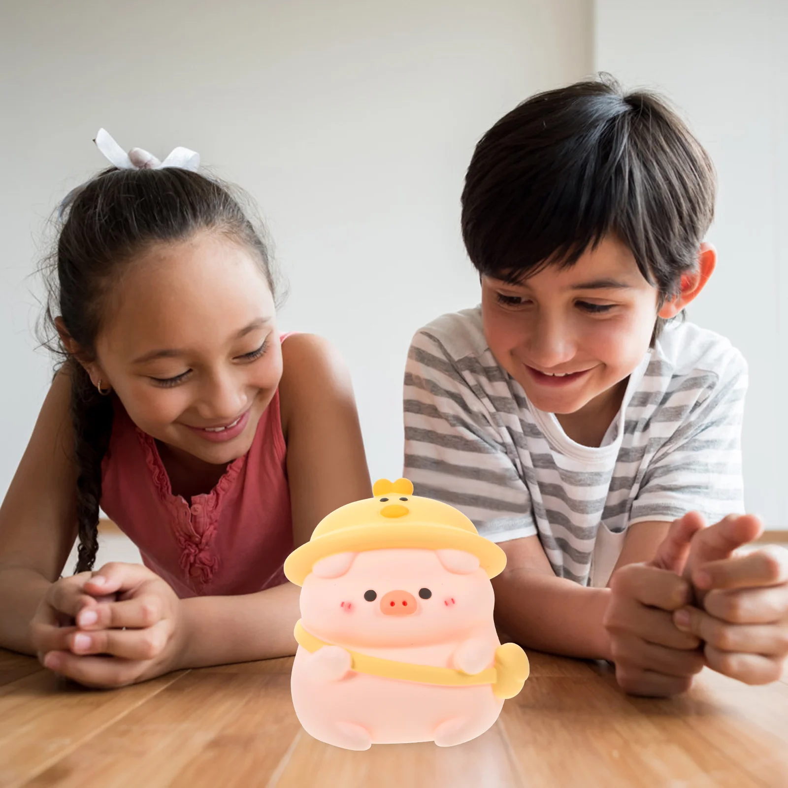 

Piggy Bank Bathroom Decorations Decorative Children Jar Creative Lovely Money Pot Vinyl Shaped Saving