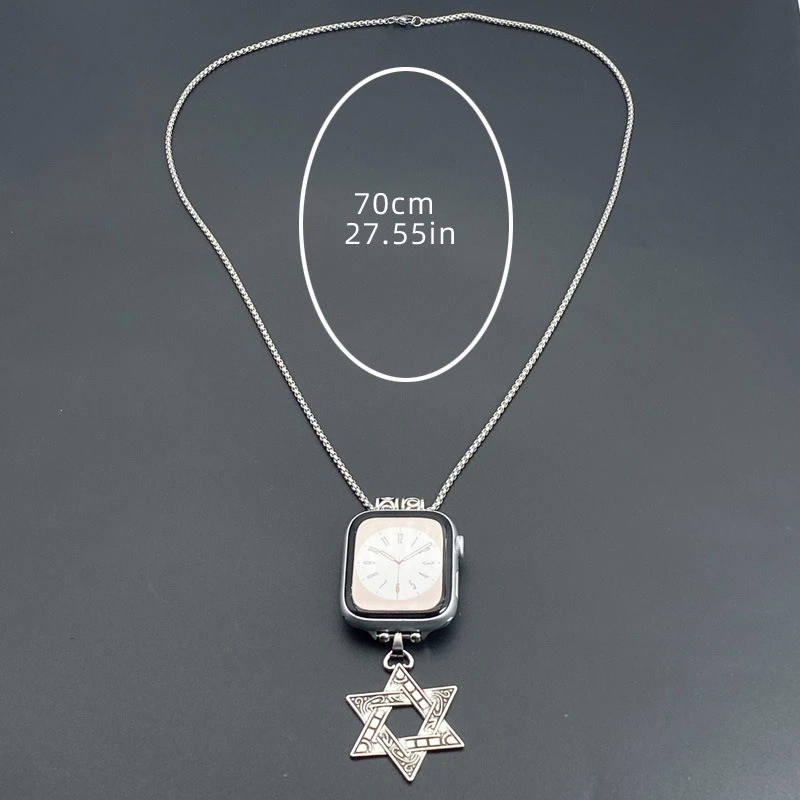 Elegant Necklace Adapter Pendant with Metal Chain