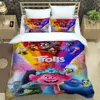 Cartoon Trolls printed Bedding Sets exquisite bed supplies set duvet cover bed comforter set bedding set luxury birthday gift 2
