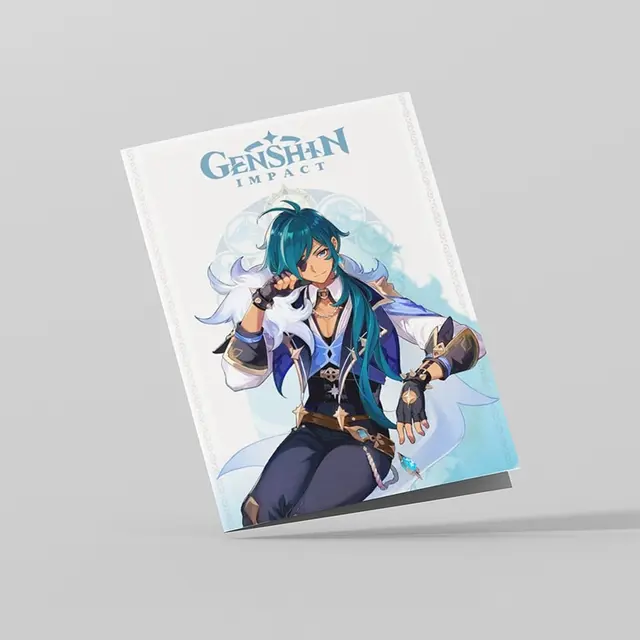 Zhun Li genshin impact gentire guy yui gensh tartalia hu tao coconut gene impack xiao kazuha albedo kli bay dou zhoni tom xiang lin eola diona games Dilyuk Ke Qing Rayzor anime passport cover covers case document plum