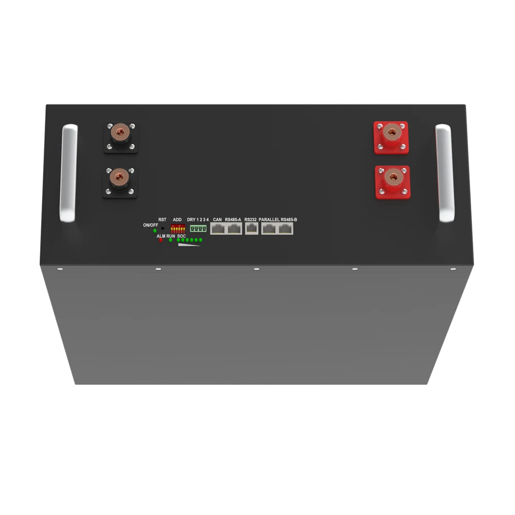 LiFePO4 48V 120Ah Battery Pack 6000 Cycle 6.14KWH RS485 CAN PC Monitor