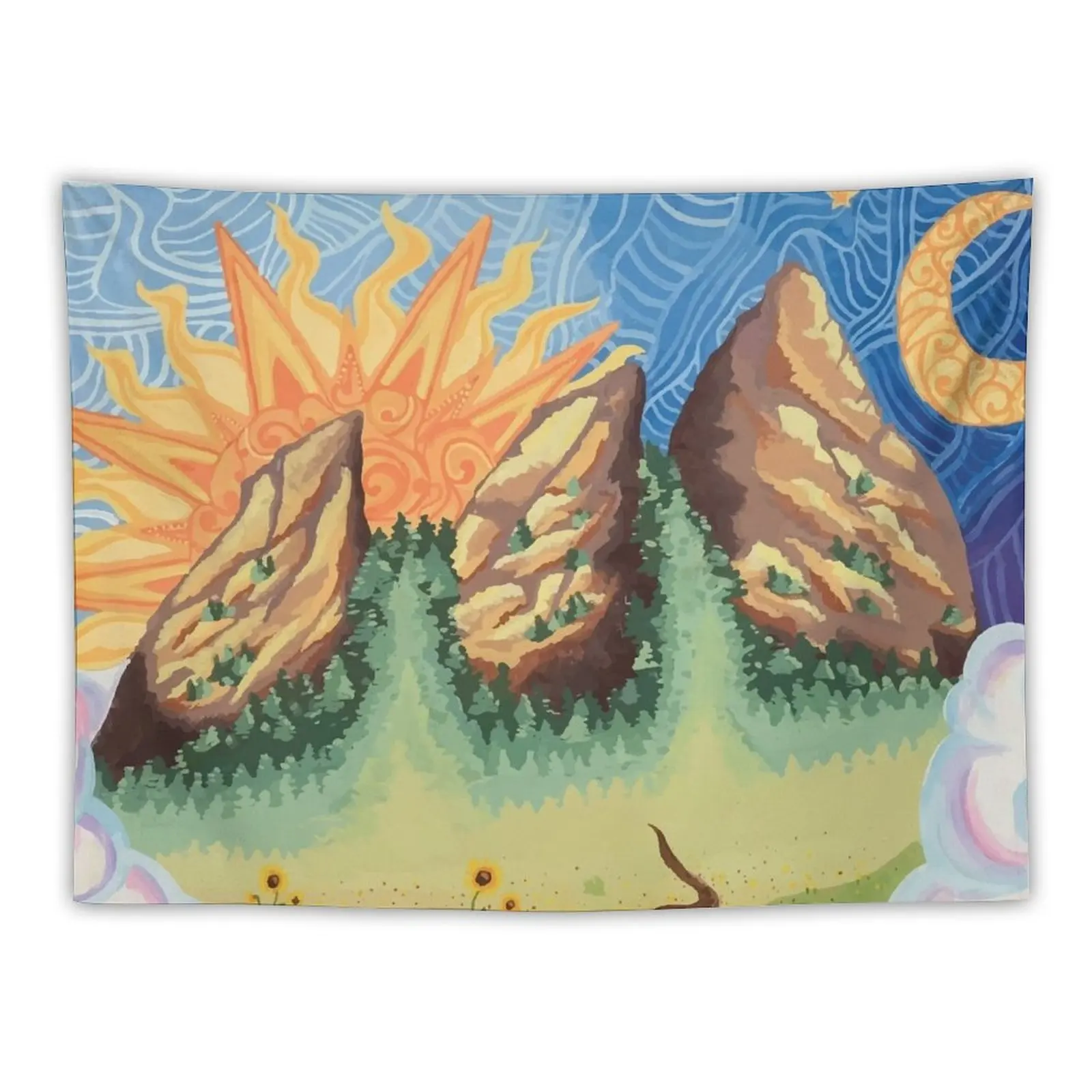 

under the flatirons table Tapestry Wallpaper Bedroom Anime Decor Japanese Room Decor Decoration For Rooms