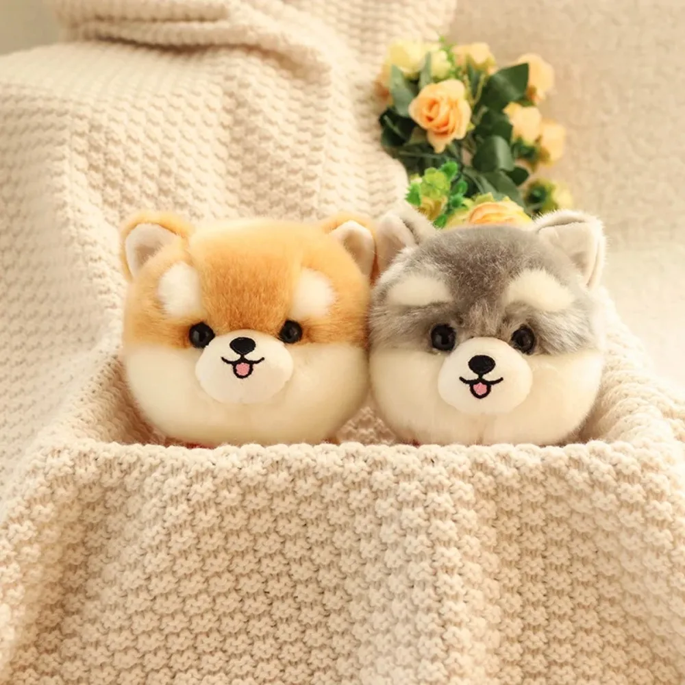 

Plush Adorbale Furry Plush Corgi Dog Stuffed Doll Animal Fluffy Dog Plush Toy Soft Shiba Inu Fluffy Puppy Soft Doll