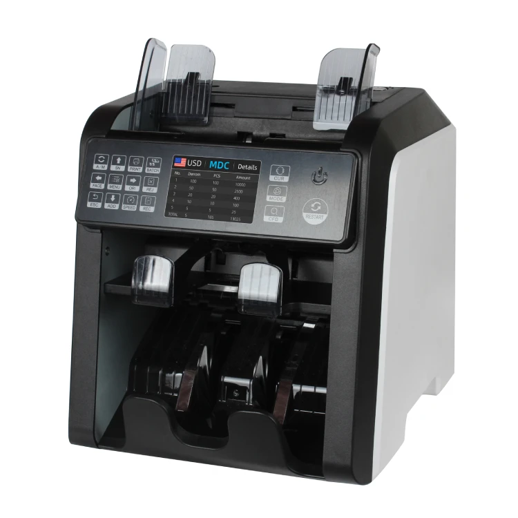 AL-950 CIS MG UV IR Counterfit Money Detector Cash Counting Machine Banknote Money Bill Counter OEM Note