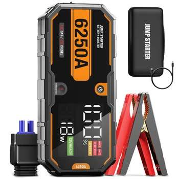 Car 6000A Portable 12V Jump Starter Power Bank 12V Auto Battery Charger Booster Starting Device 1