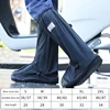 Waterproof Rain Boot Shoe Cover Outdoor High Tube Shoe Covers Shoes Dust Covers for Motorcycle Bike Rain Cover Adult Unisex 5