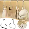 Durable Circle Ring Hat Hanger Non-marking Non-slip Hat Storage Hook Scarf Towel Tie Hanging Rack 5