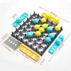 Fun Bounce Off Game Jumping Ball Board Games for Kids 1 Set Activate Ball Game Family and Party Desktop Bouncing Toy Toys 3