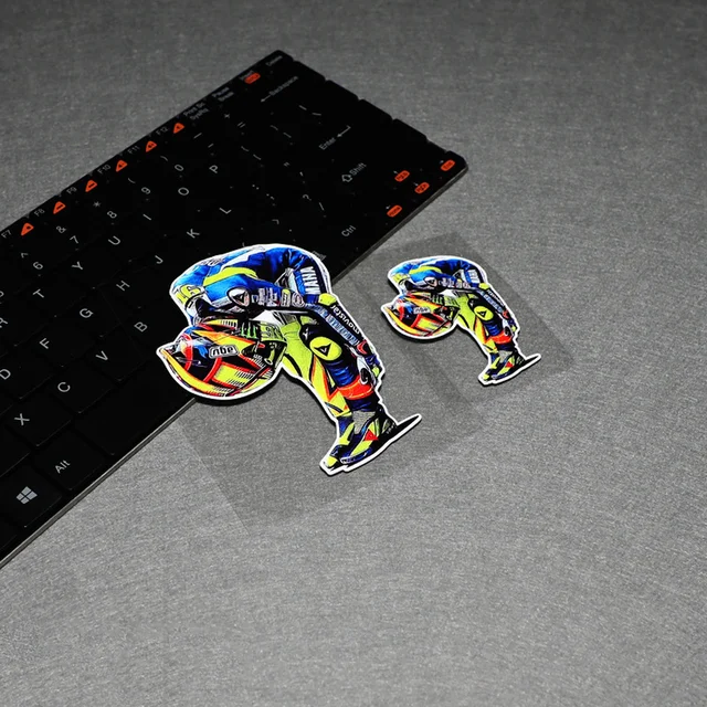 KIT dorsal STICKERS 46 VALENTINO ROSSI helmet MOTO VR46 VR 46 AUFKLEBER  ADESIVI THE DOCTOR VINYL - AliExpress