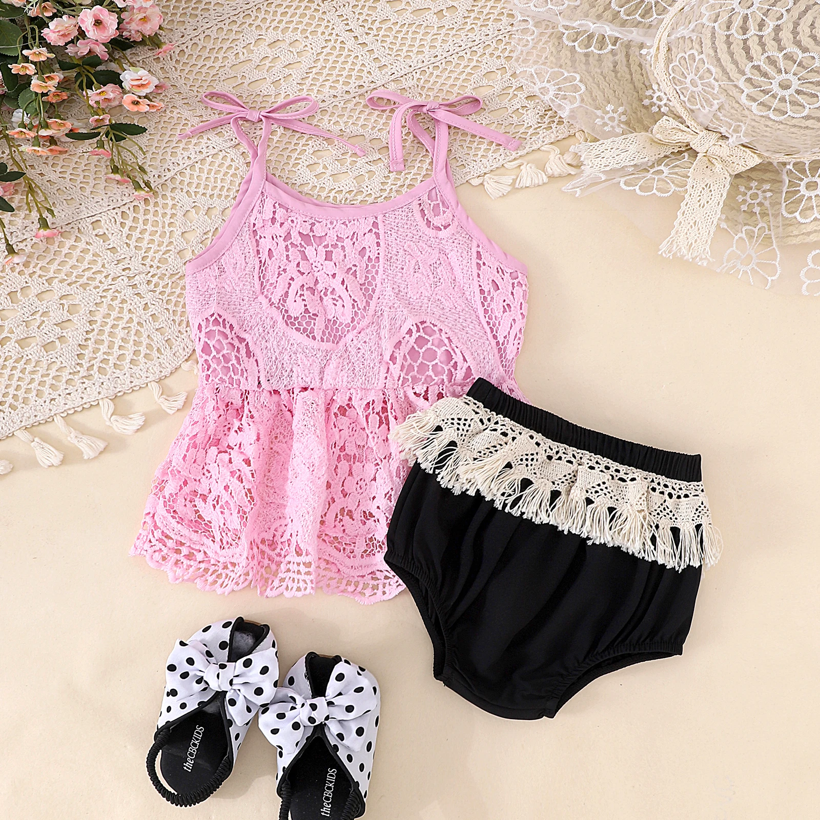 Baby Girl Lace Outfit 2