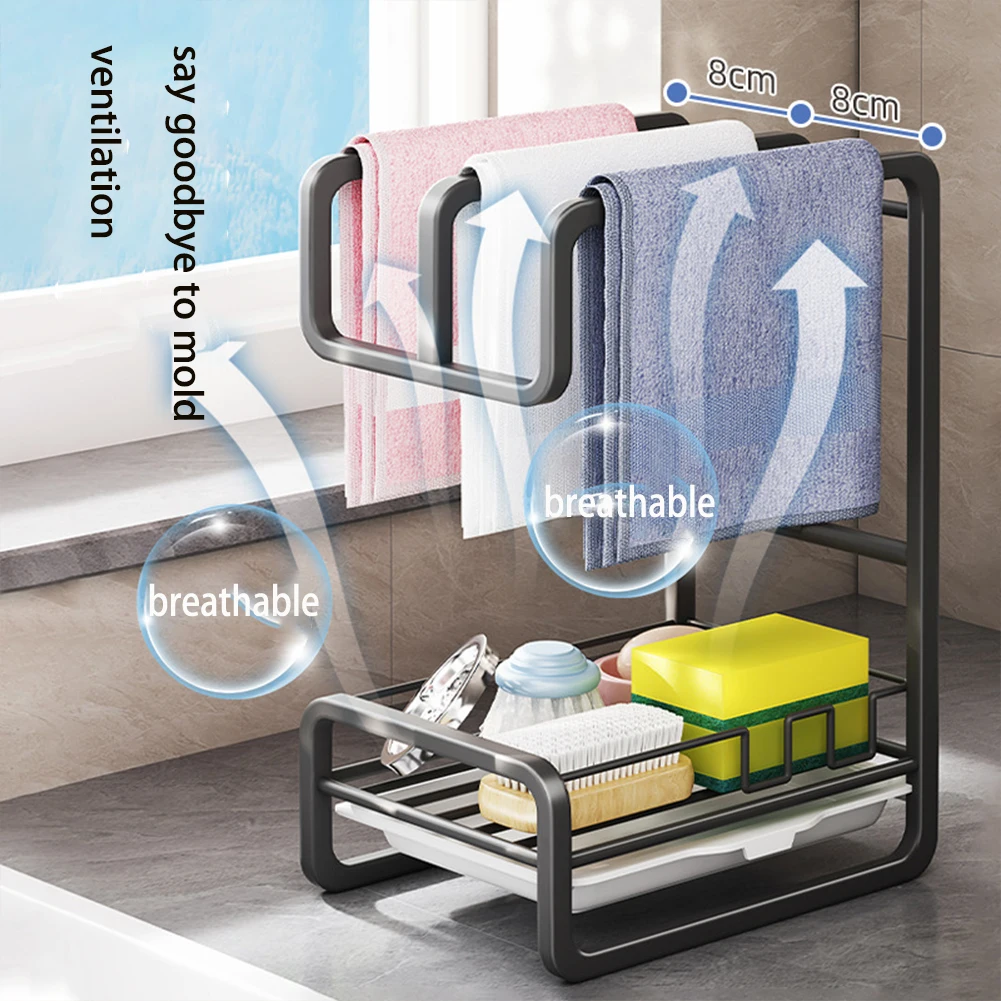 Refrigerator Tissue Holder With Storage Stand Multifunctional Kitchen Rack  Storage Box Paper Dish Holders for Plates in Cabinets - AliExpress