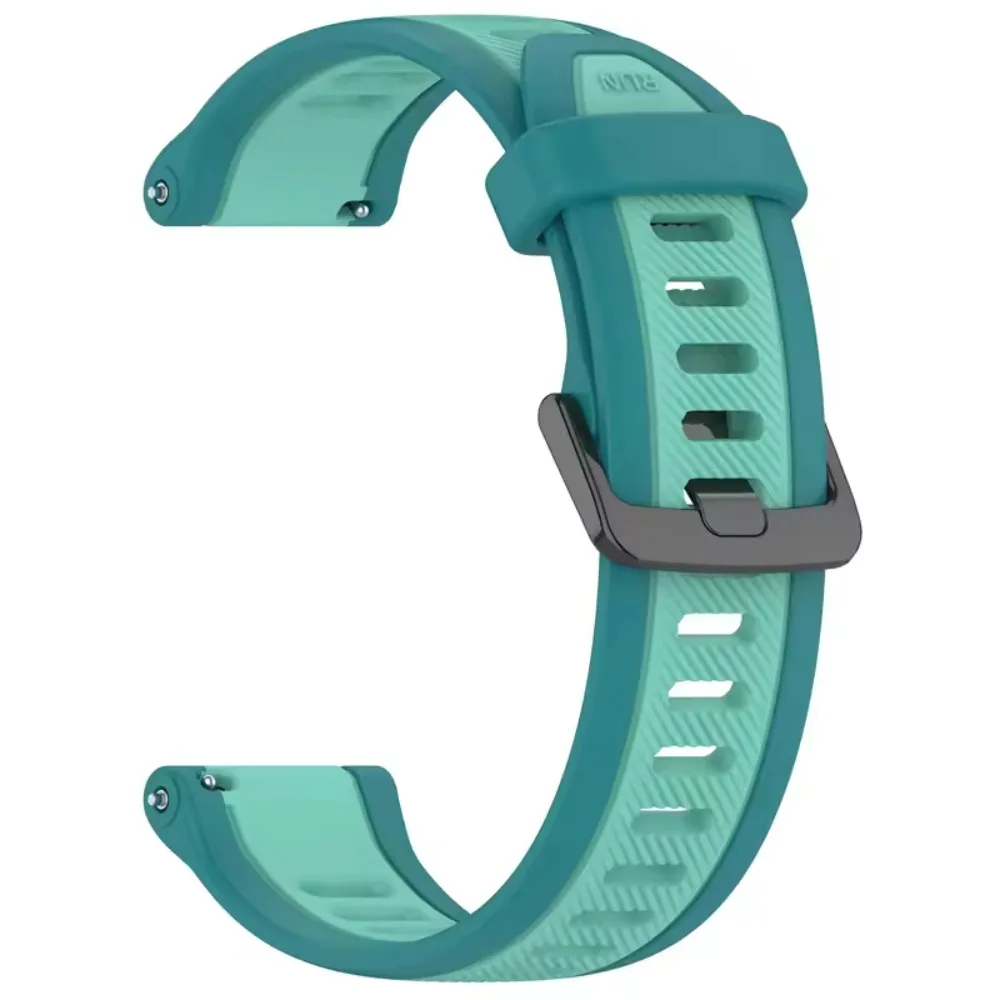Sports Silicone Strap - Comfortable All-Day Wear Bracelet, Available in 18/20/22mm Sizes