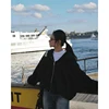 NIGO LP Women's Spring And Autumn Fashion Zipper Cardigan Jacket Long Sleeve Solid Color Pullover Hooded Sweatshirt #nigo61218 5