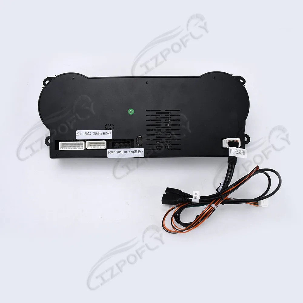 Tablero de instrumentos digitales para coche, para TOYOTA LAND CRUISER FJ 2007-2022, pantalla de medidor de instrumentos automático, unidad principal TPMS, cabina Virtual 4