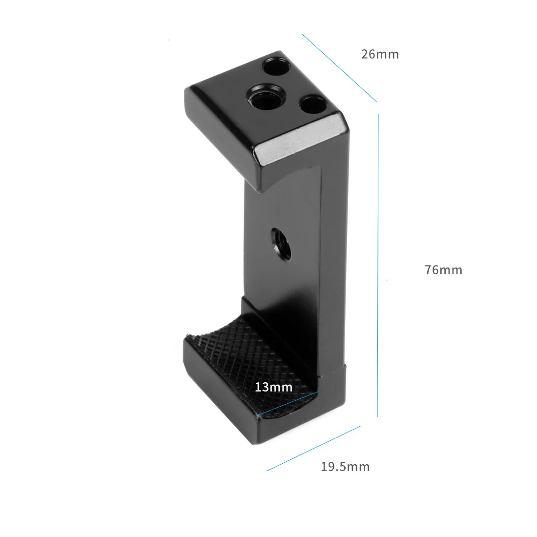 Universal Handheld Bar Halter Grip 1/4 "Schraube Stativ Stange für Stabilisator Gimbal DSLR Kamera Halterung Griff für Gopro 9 8 smartphone – Detail 39