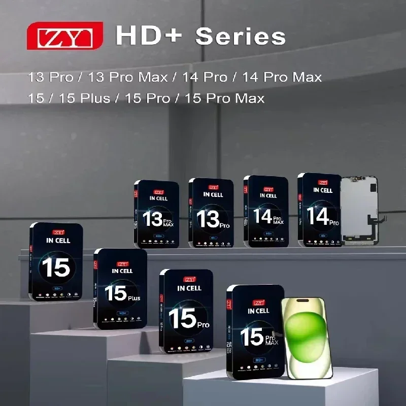 ZY Incell HD+ For Iphone x xr xs max 11 12 pro max LCD