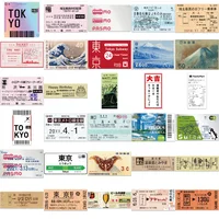 10/30/60PCS Japan Tokyo Stamp Stickers Collection Graffiti Decals DIY Laptop Phone Notebook Suitcase Iconic Stickers Classic Toy 2