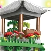 Taohuatan Lake Themed Micro Brick Set with LED Lighting: Creative Adult Toy, Classic Chinese Landscape, Unique Nighttime Display 3