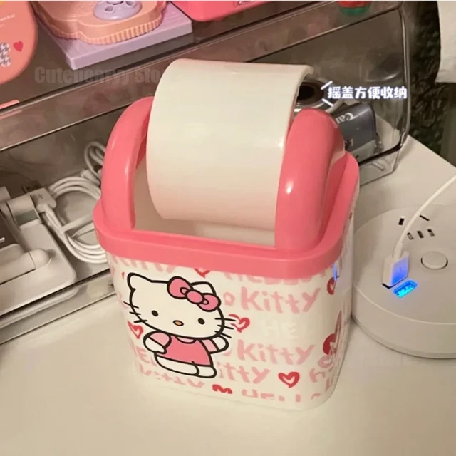 Mini Desktop Bin Kleinen Mülleimer Rohr mit Abdeckung Schlafzimmer Mülleimer  Mülltonne Sauber Arbeitsbereich Lagerung Box Hause Schreibtisch mülleimer -  AliExpress