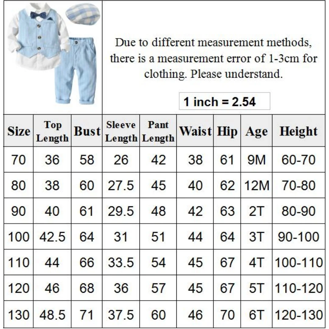 Kid Boy Formal Birthday Outfit Suit Toddler Gentleman Wedding Striped Vest Shirt 1-6 Years Baby Pants Boys Ceremony Outerwear kids clothes