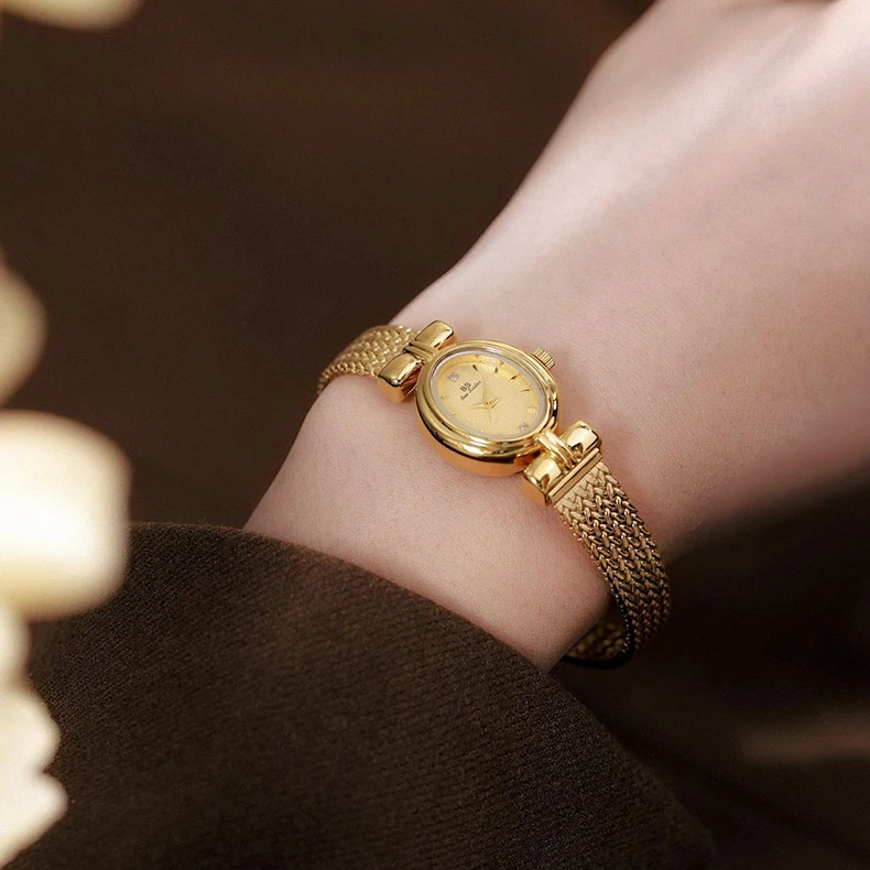 Reloj mujer elegante de pulsera con movimiento de cuarzo lujo_voghion.com