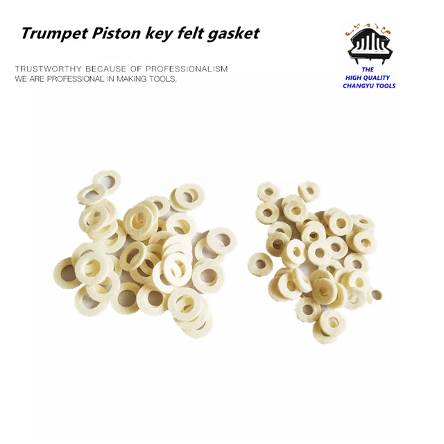 Set Rondelle In Feltro Per Tromba - 2 Confezioni Da 10 Pezzi, Cuscinetti Per Chiavi, Riparazione Strumenti - Foto 8