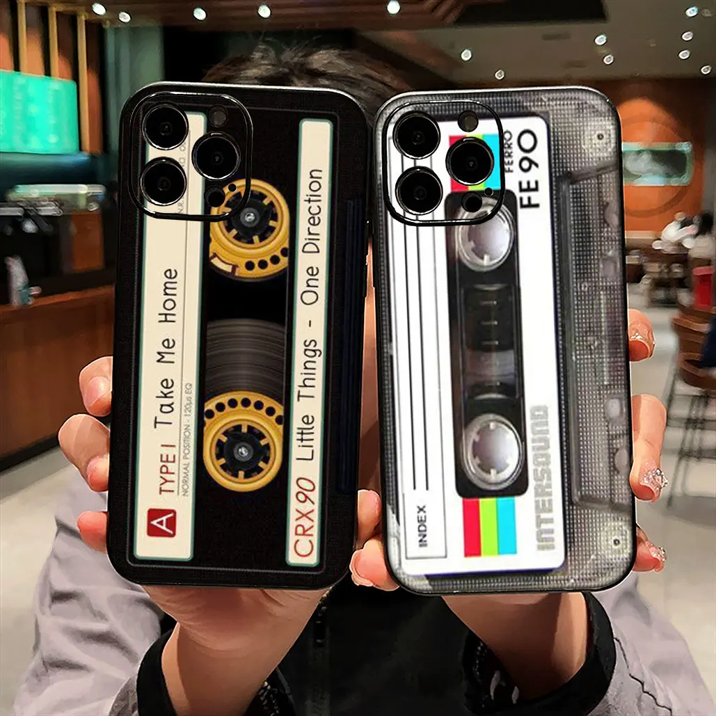 Vintage Cassette Tape Retro Design Phone Case