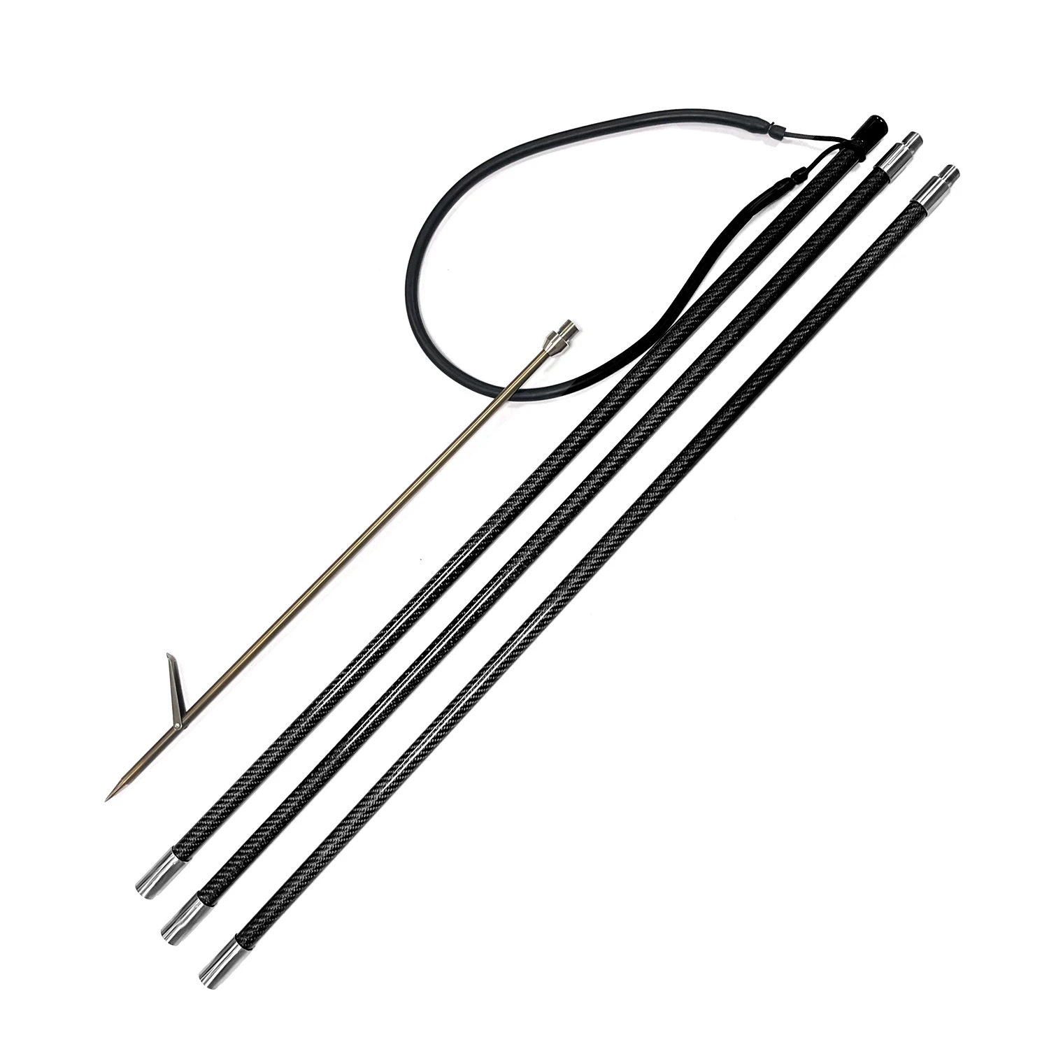 Spearfishing Spear Travel Hand Pole Spear Carbon Diving Fish Spear