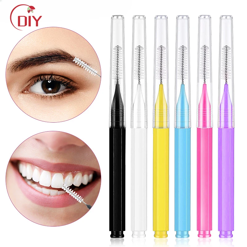 

20 Pcs Mini Eyebrow Brush Disposable Brow Perm Brush Brow Lift Supplies Eyelash Comb Lash Extension Accessories Makeup Tools DIY